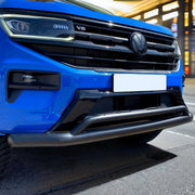 Blue Volkswagen Amarok with Black City Protection Double Spoiler Bar